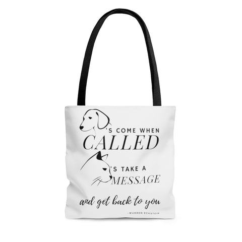 CATS Take a Message Tote Bag
